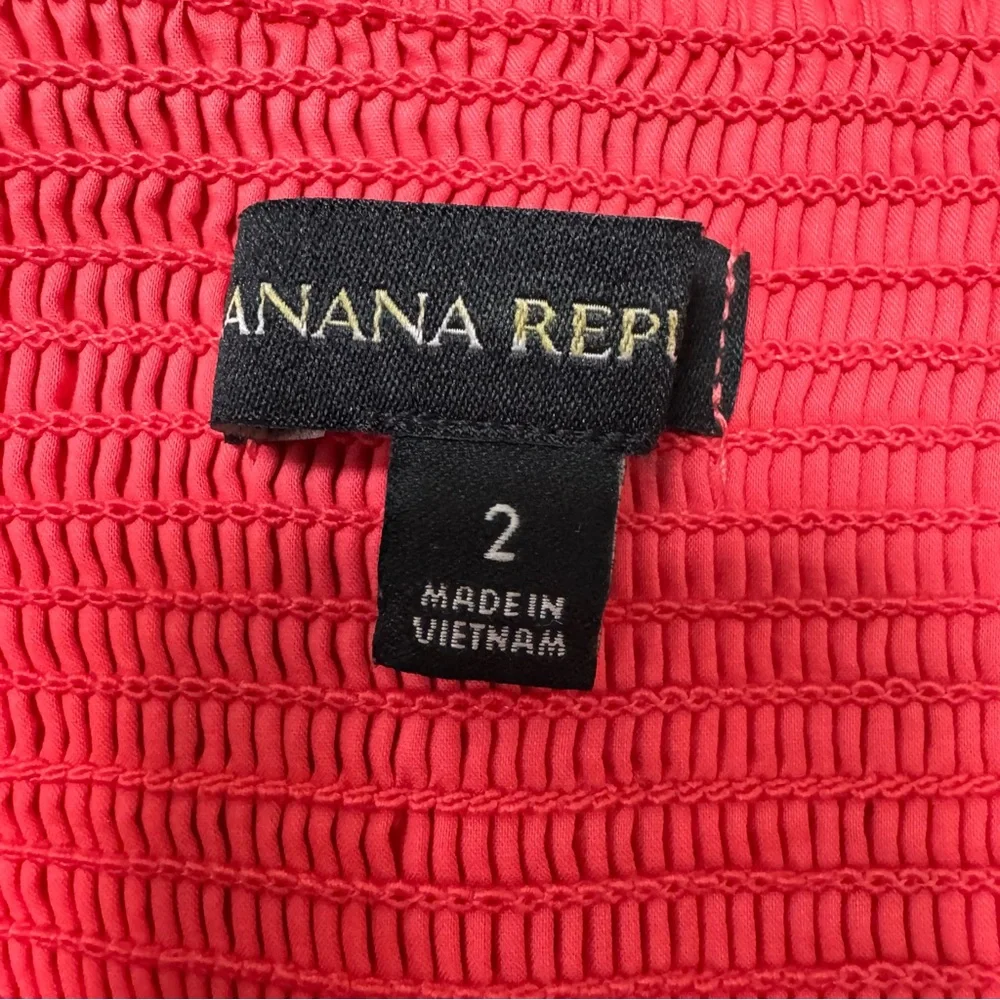 Banana Republic Linen Cotton Blend Floral Wide Leg Jumpsuit Size 2